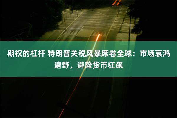 期权的杠杆 特朗普关税风暴席卷全球：市场哀鸿遍野，避险货币狂飙